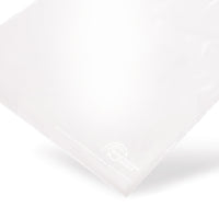 Sacchetto richiudibile rLDPE con contenuto riciclato senza strisce scrivibili 50 µm — Vista dettaglio in una tipica applicazione di confezionamento con esempio di contenuto